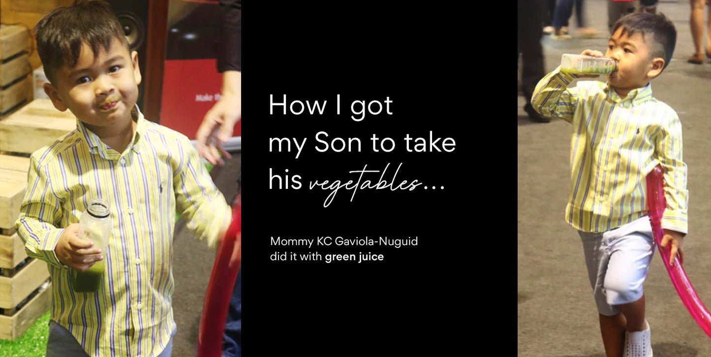 How I got my Son to take his Vegetables...