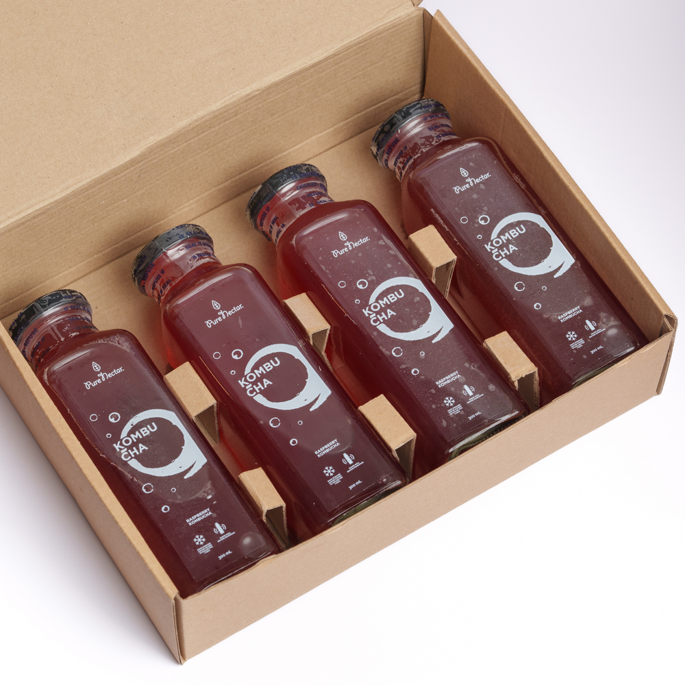 RASPBERRY KOMBUCHA GIFT SET