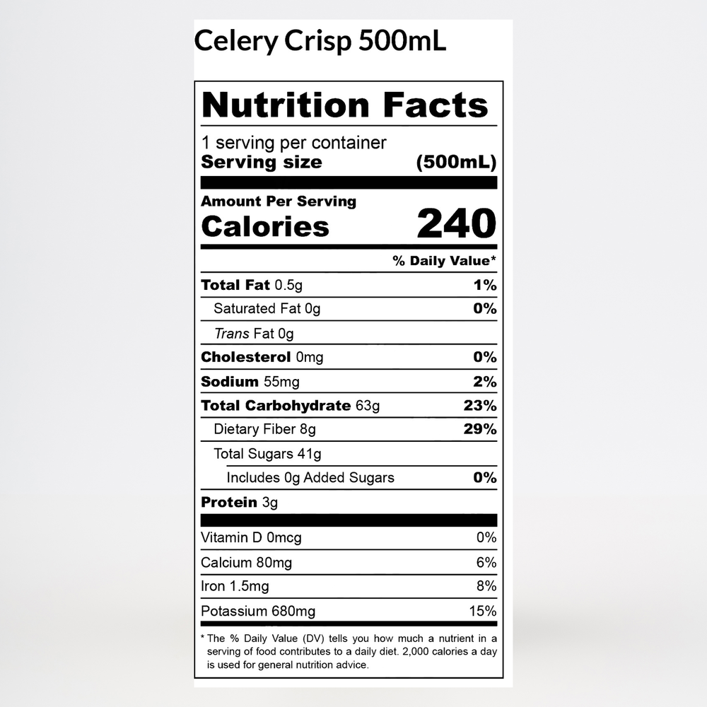 CELERY CRISP