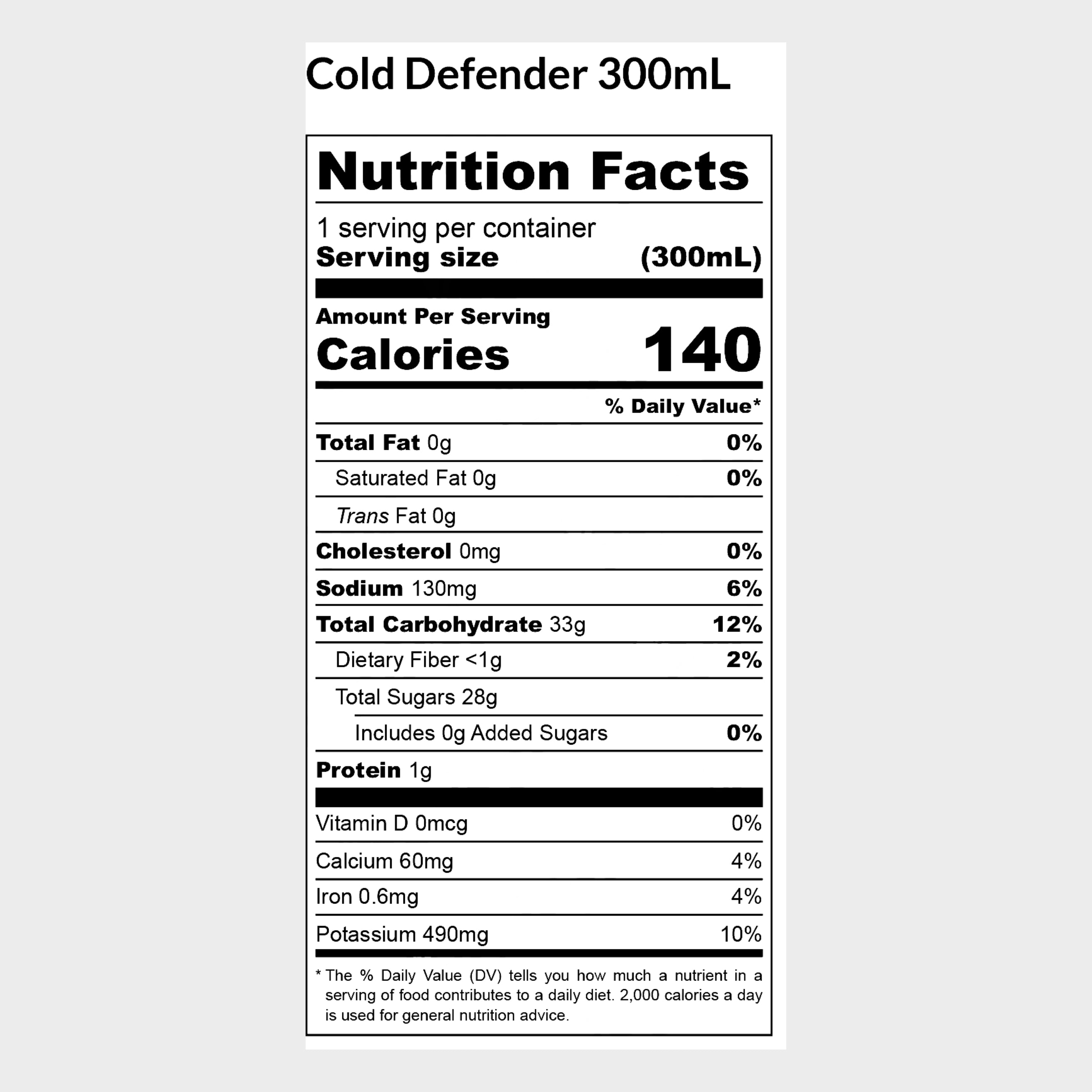 COLD DEFENDER – Pure Nectar