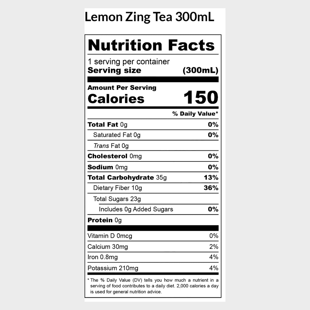 LEMON ZING TEA