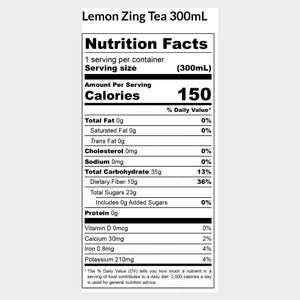 LEMON ZING TEA
